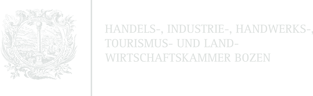 Handles, industrie, handwerks, turismos, wirthshaftscammer Bozen logo