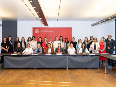 Absolventinnen und Organisationsteam