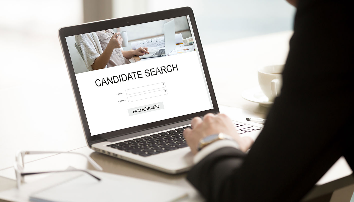 Schermo pc canditate search